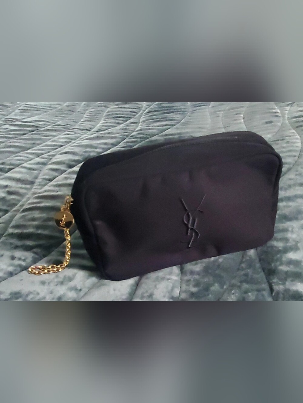Yves Saint Laurent Black Makeup Bag